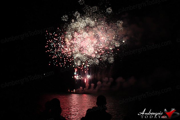 Belize's 31st Independence -September Celebrations Block Party and Firework Display