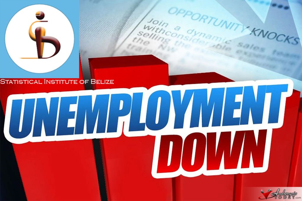 Statistical Institute of Belize Reports Unemployment Rate Drops 19
