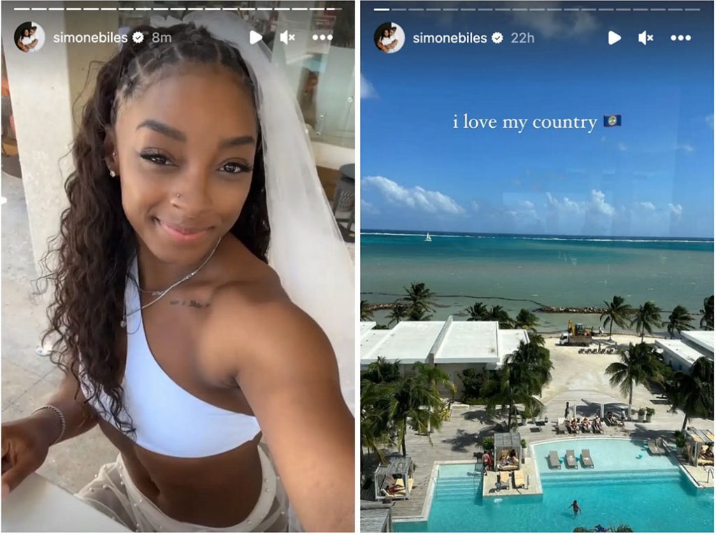 Celebrity Spotting - Simone Biles Celebrates Bachelorette Party in Belize 25