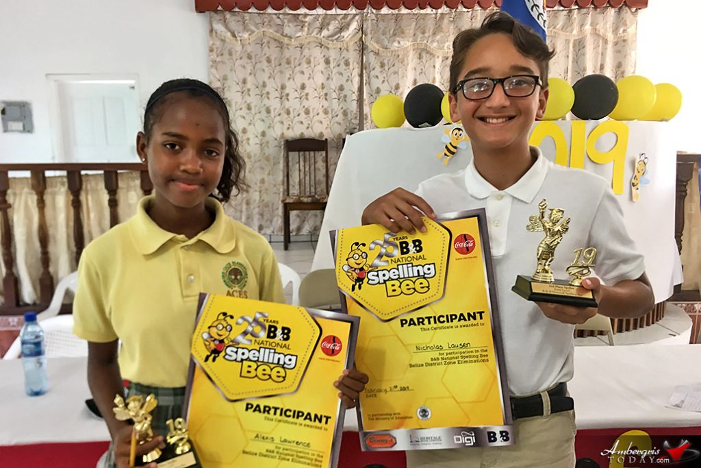 Alexis Lawrence of ACES Wins Spelling Bee Zone Eliminations 12