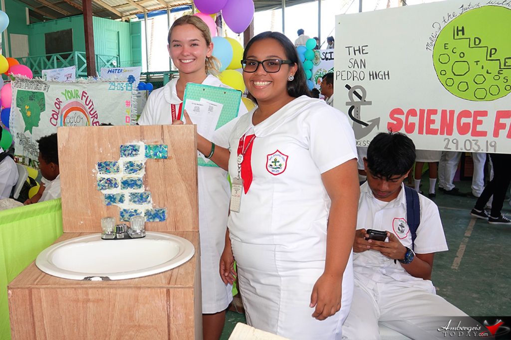 SPHS Science Fair all About Reducing, Reusing and Recycling! 6
