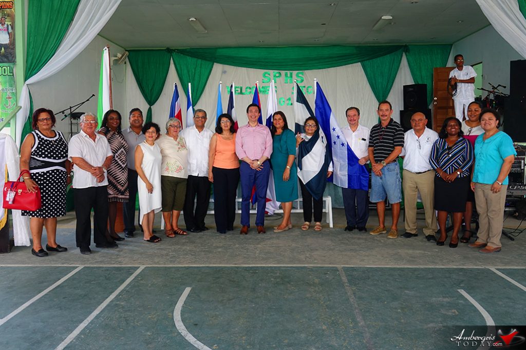 San Pedro High School Hosts SICA Ministers of Education and Culture 15