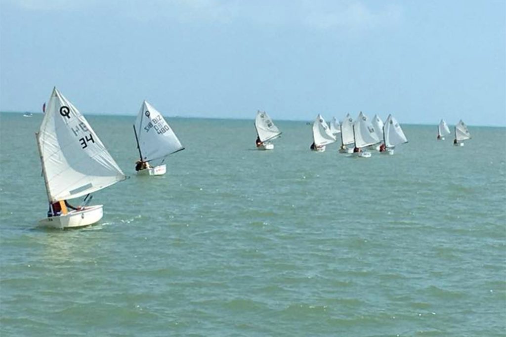 San Pedro Junior Sailing Team Participates in Baron Bliss Regatta 8