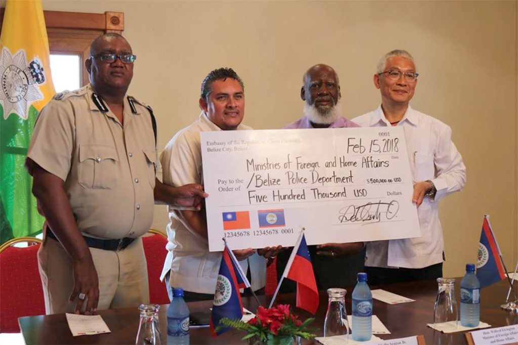 The Republic of China Taiwan Grants US$500,000 to Belize as part of the Security Cooperation  7