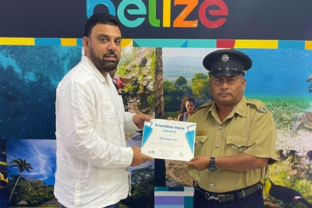 BTB Honors Police Officer for Outstanding Work in Tourism 9