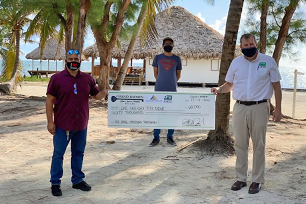 Living Word Church Toy Dive Gets Big Boost by Caye International Bank 11