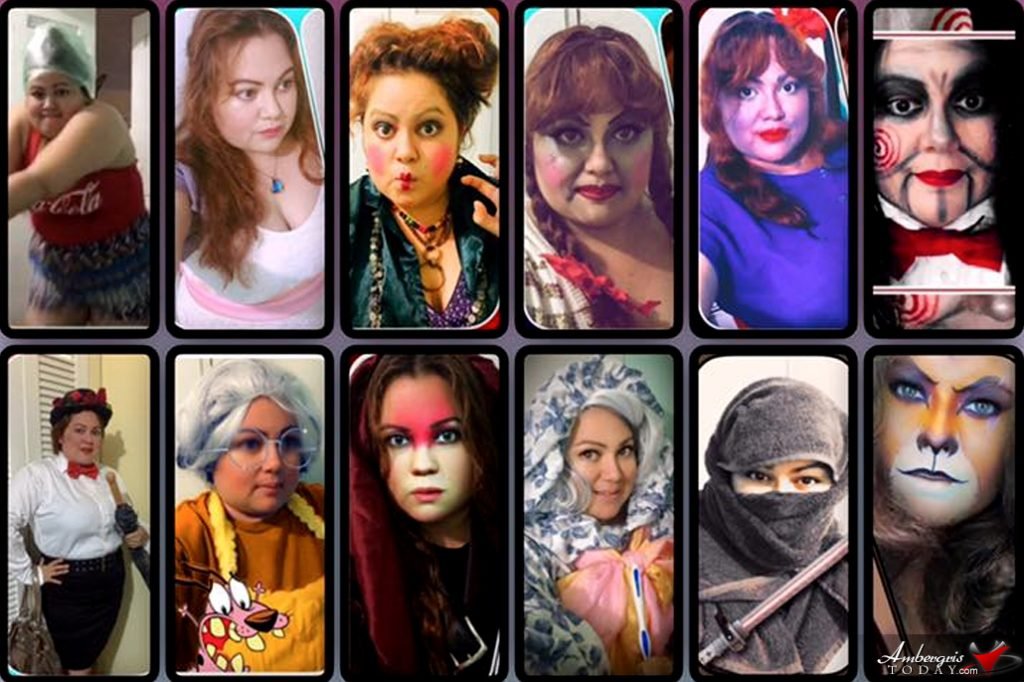 Caye Caulker Resident Takes on a 31 Halloween Costume Challenge 14