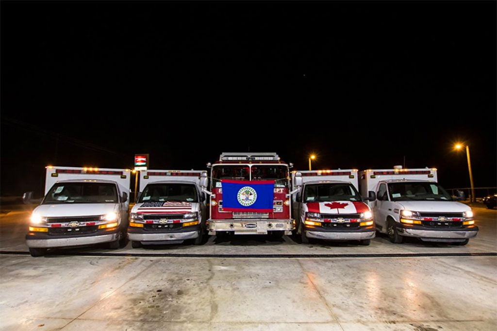 US Air Force Delivers Four Ambulances and A Fire Truck to Belize 10