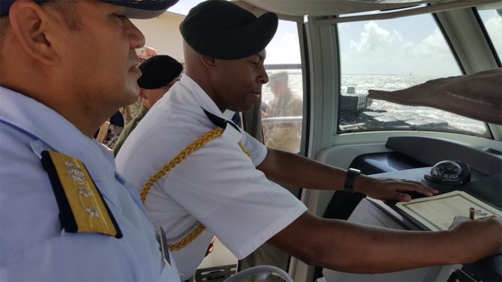 US Government Counter-Narcotics Equipment Donation to Belize Coast Guard 9