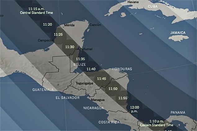 Belize in the Path of Ring of Fire Eclipse, How Exciting 9