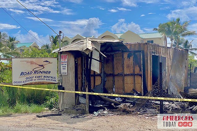 Rental Loses 20 Golf Carts in Fire on North Ambergris