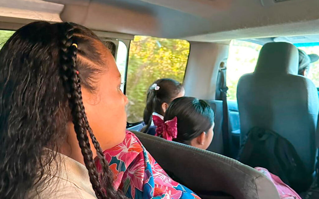 School Van Brings Cheers and Smiles to Students in North Ambergris