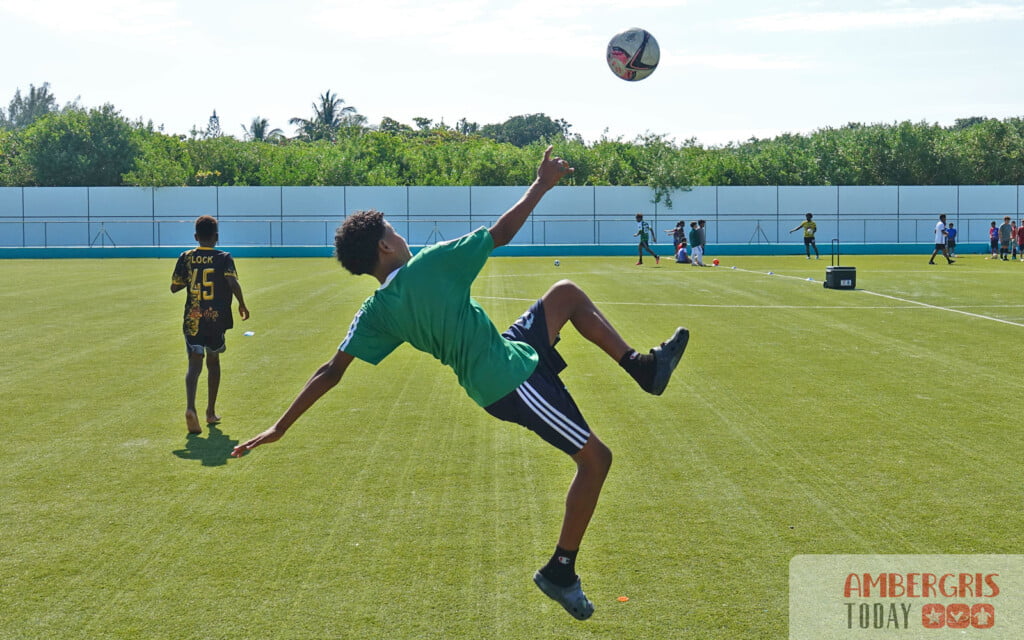 San Pedro Football Academy Kicks off with 130 Young Participants 3 san pedro football academy jersey ceremony