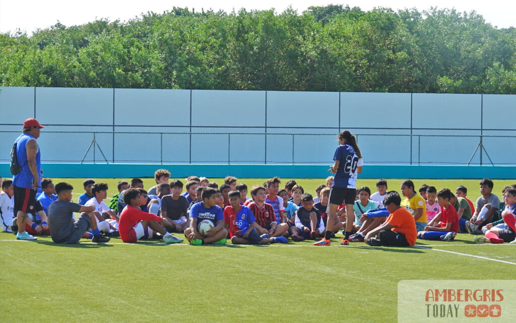 San Pedro Football Academy Kicks off with 130 Young Participants 6 san pedro football academy jersey ceremony