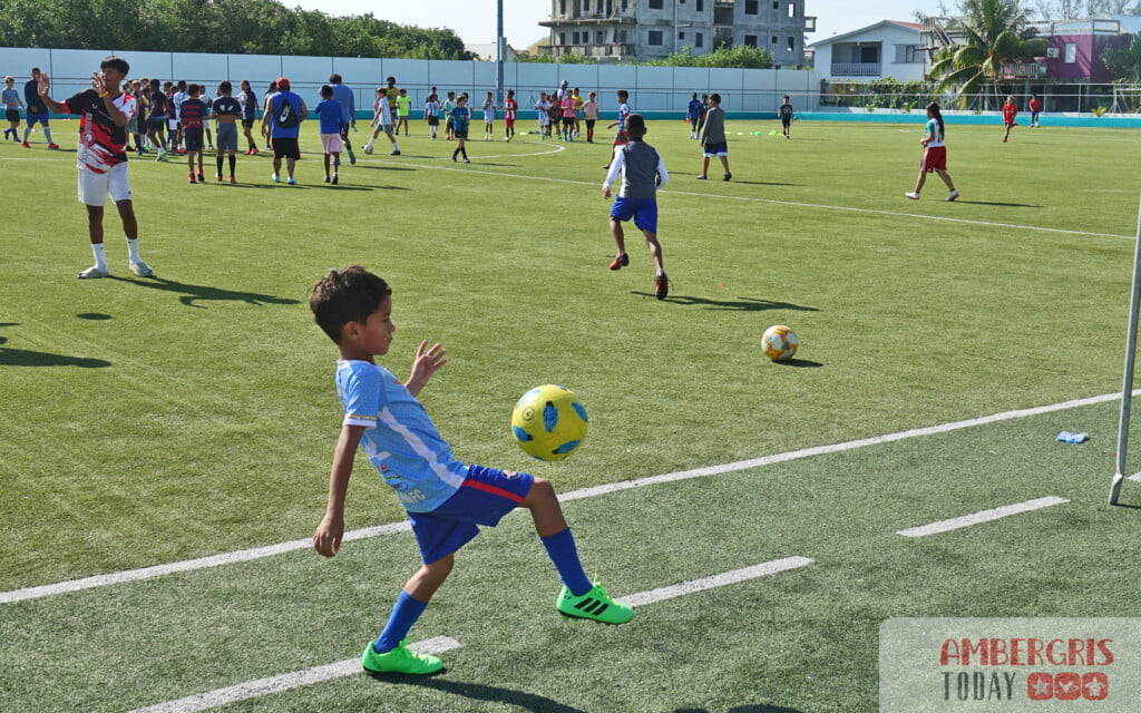 San Pedro Football Academy Kicks off with 130 Young Participants 2 san pedro football academy jersey ceremony