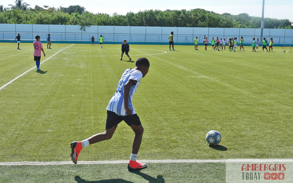San Pedro Football Academy Kicks off with 130 Young Participants 7 san pedro football academy jersey ceremony