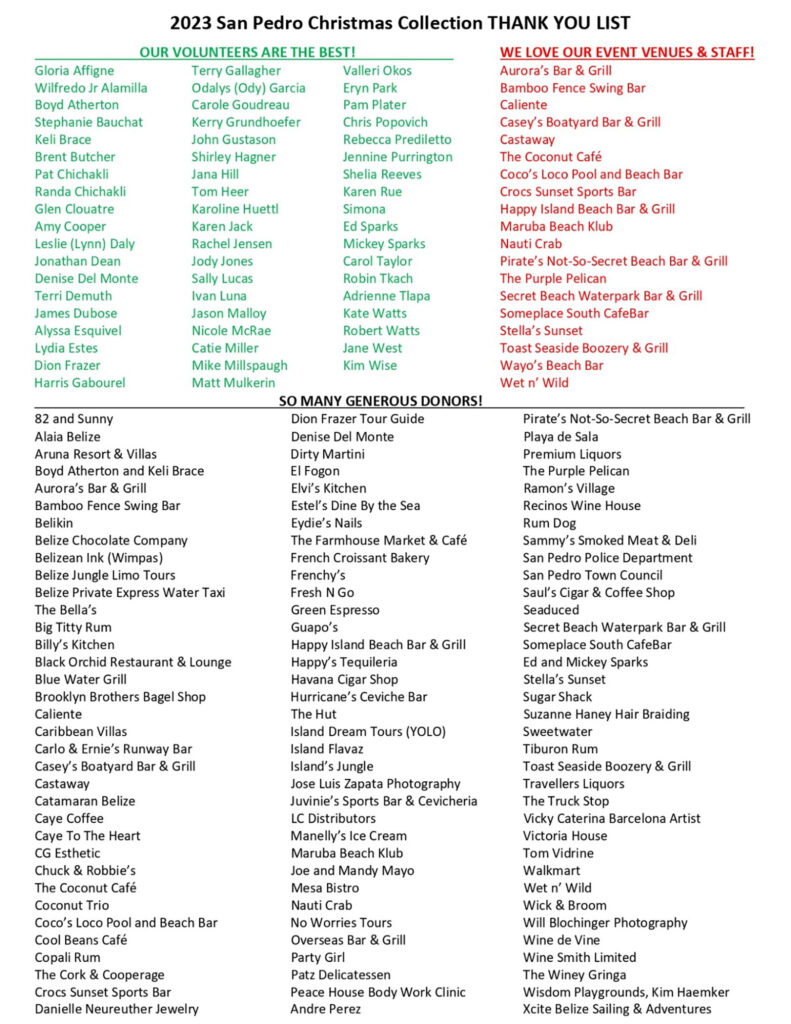 Christmas Collection Yields over $50K in Donations for Island Schools 1