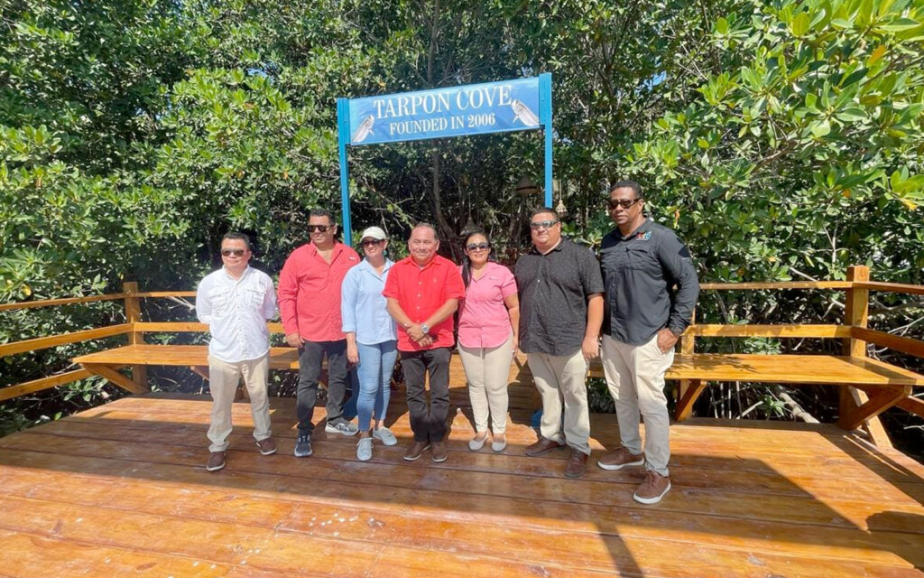 tarpon cove caye caulker receives makeover