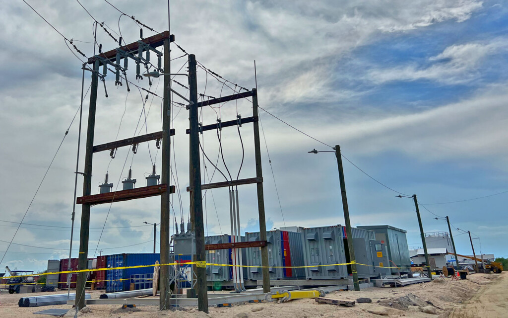 Major issues at San Pedro gas turbine station delay new gas supply to Island 2 Belize Electric Power Company Limited’s new gas turbine station in San Pedro, Ambergris Caye