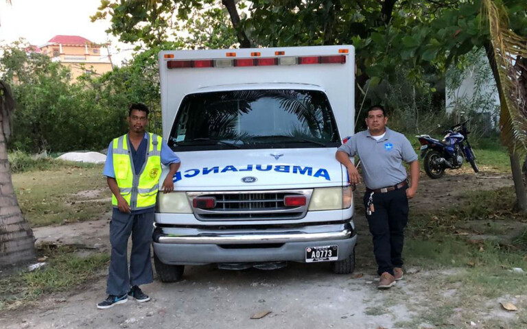 island emergency services teams up with Alaia Belize