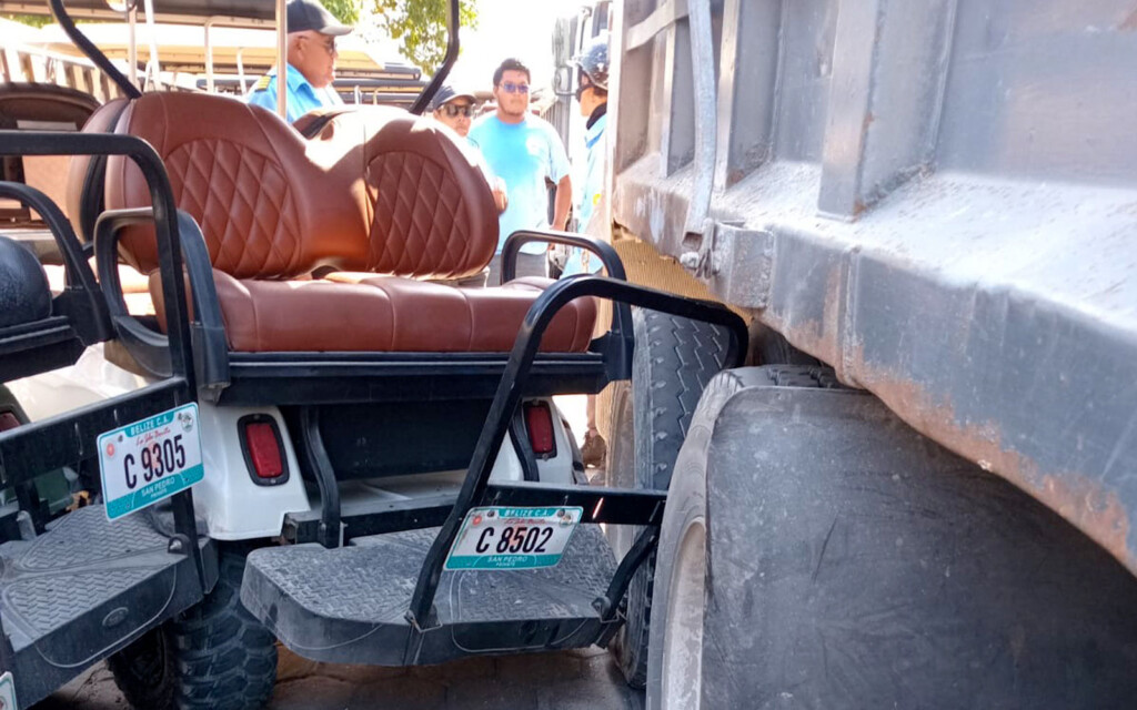 traffic issues and heavy construction trucks