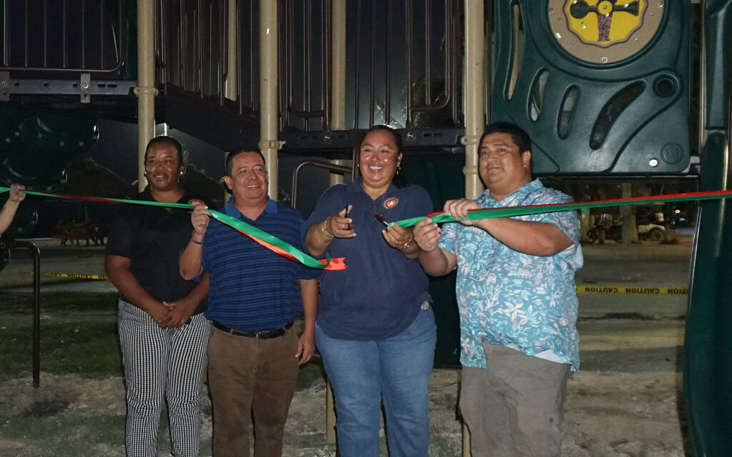 Christmas in July: Donating playground to Boca del Rio Park 4 Boca del Rio Amusement Park