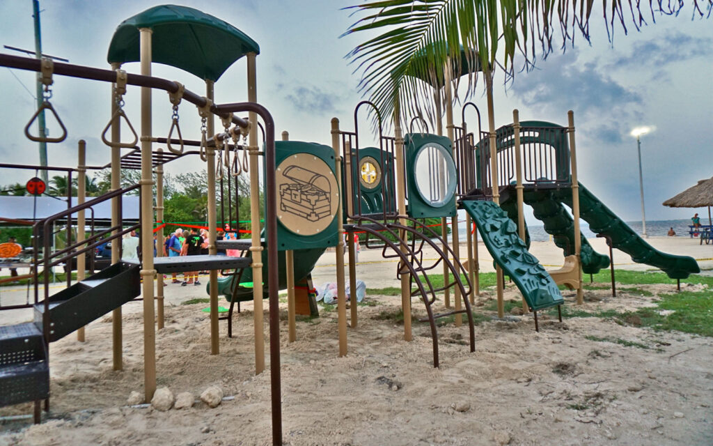 Christmas in July: Donating playground to Boca del Rio Park 1 Boca del Rio Amusement Park