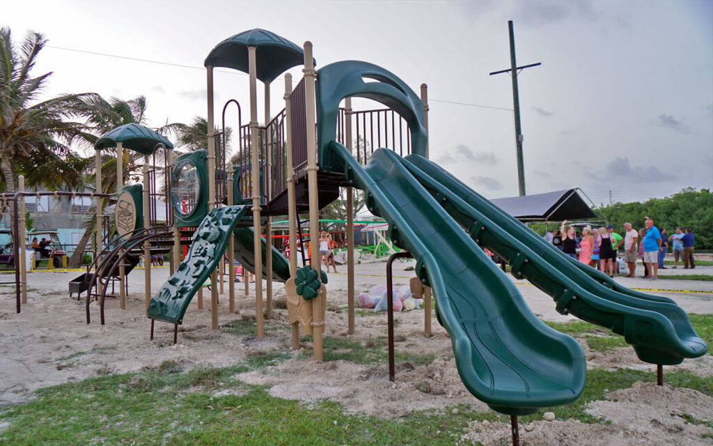 Christmas in July: Donating playground to Boca del Rio Park 3 Boca del Rio Amusement Park