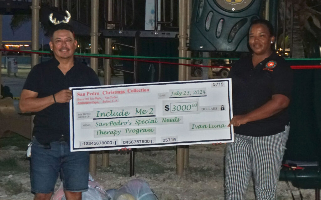 Christmas in July: Donating playground to Boca del Rio Park 6 Boca del Rio Amusement Park