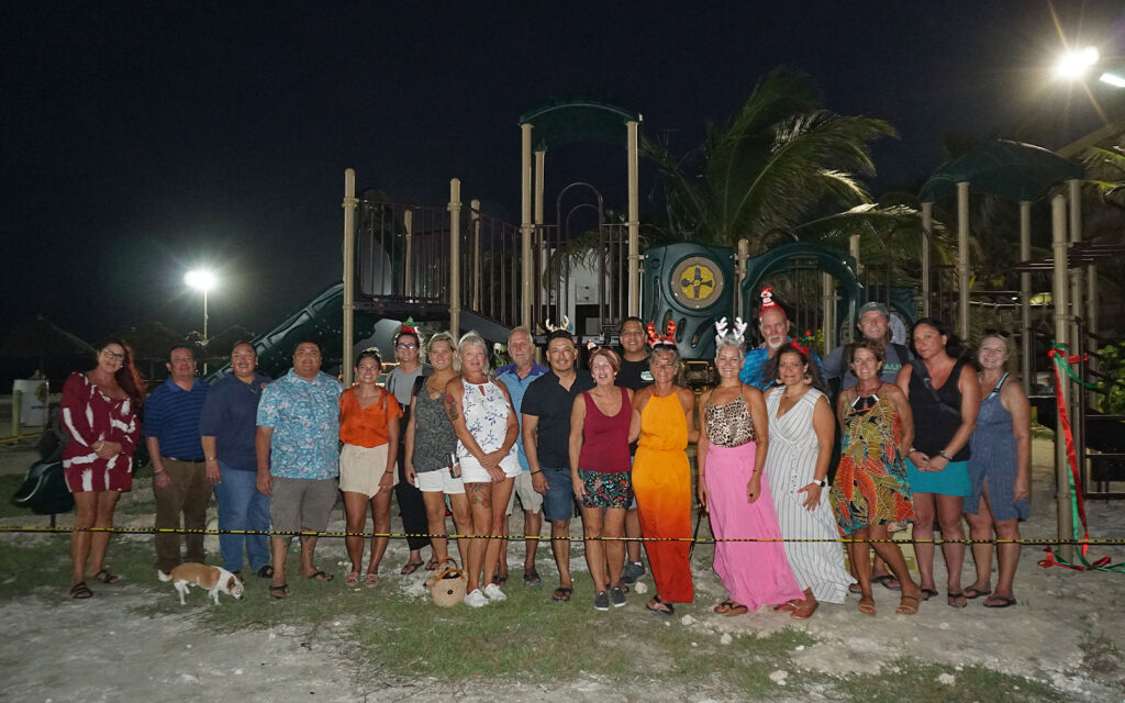 Christmas in July: Donating playground to Boca del Rio Park 5 Boca del Rio Amusement Park