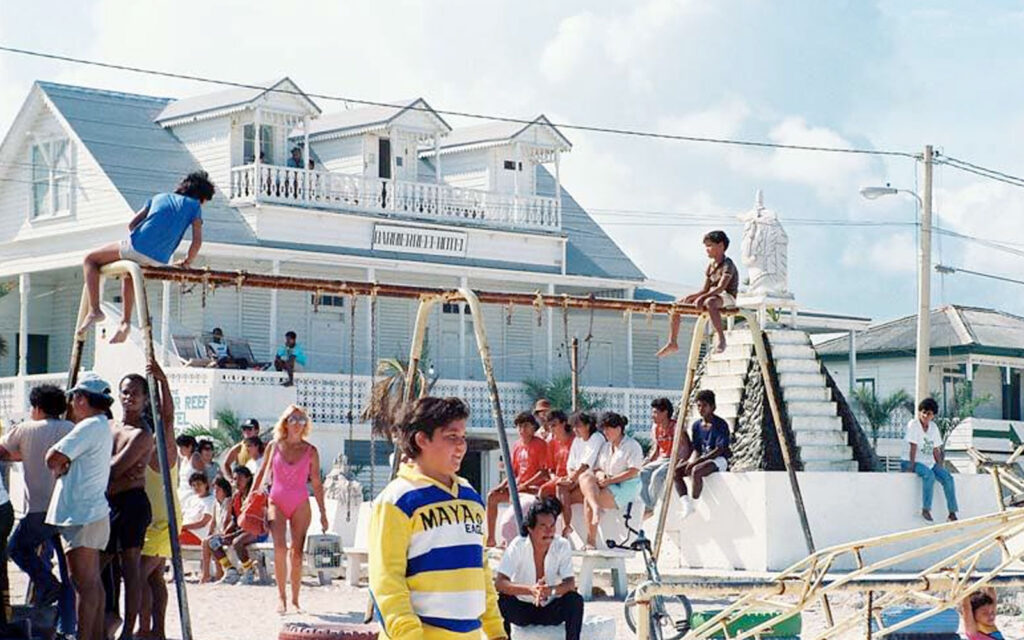 ambergris caye throughout the times