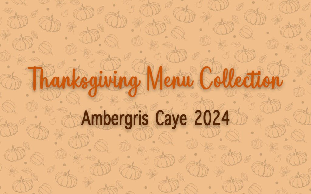 Thanksgiving Menu Collection