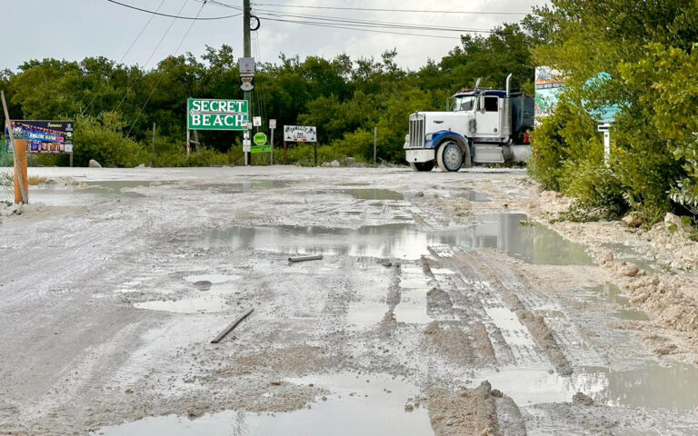 road repair plans for north ambergris caye