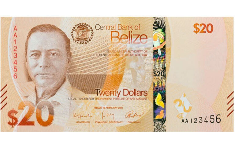 belize new currency banknotes