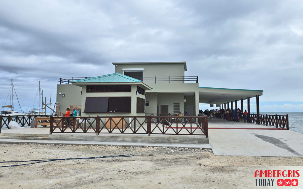 Business is Booming in South Ambergris Caye 2 san pedro belize express new water taxi terminal