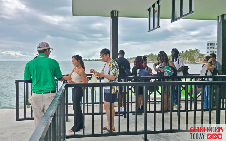 san pedro belize express new water taxi terminal