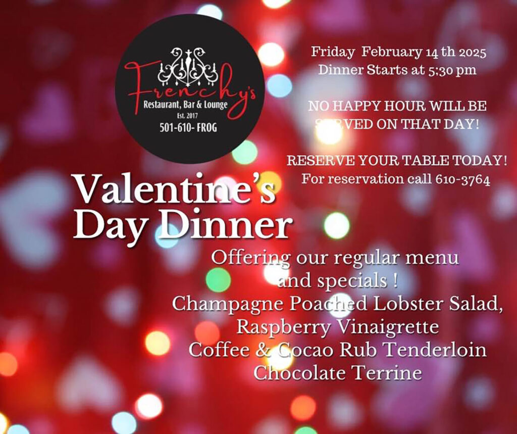 Valentine's Day Menu 2025 San Pedro Belize
