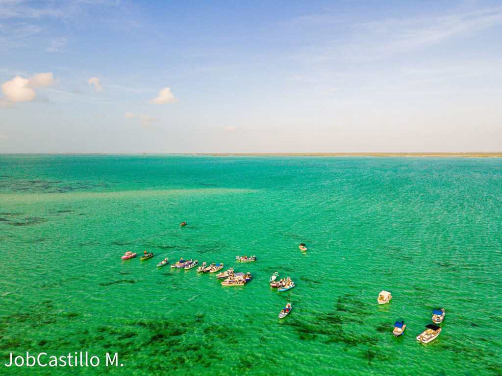 cayo rosario protest against illegal dredging and environmental practices