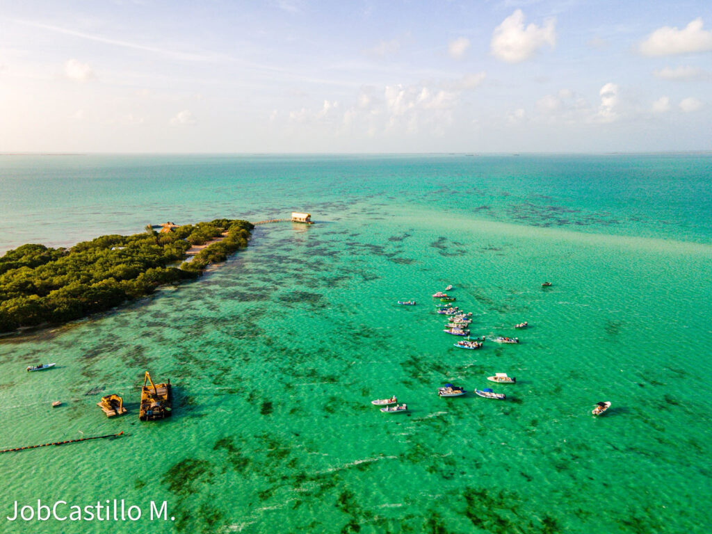 cayo rosario protest against illegal dredging and environmental practices