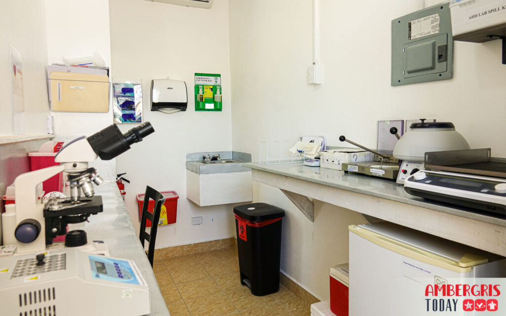 ambergris hope hospital blood storage unit