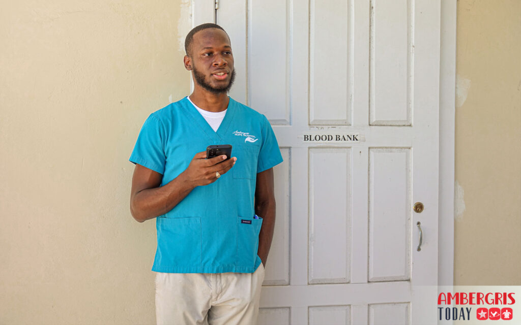 ambergris hope hospital blood storage unit
