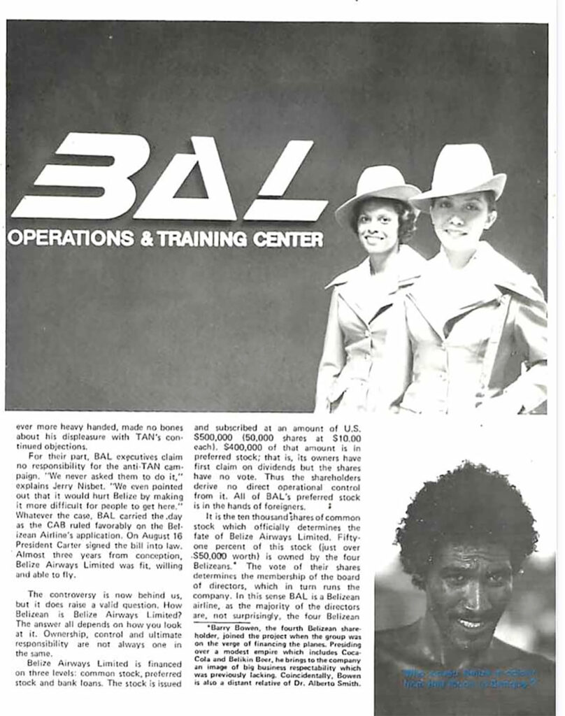 belize airways limited