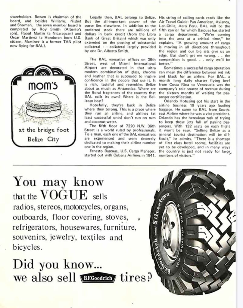 belize airways limited