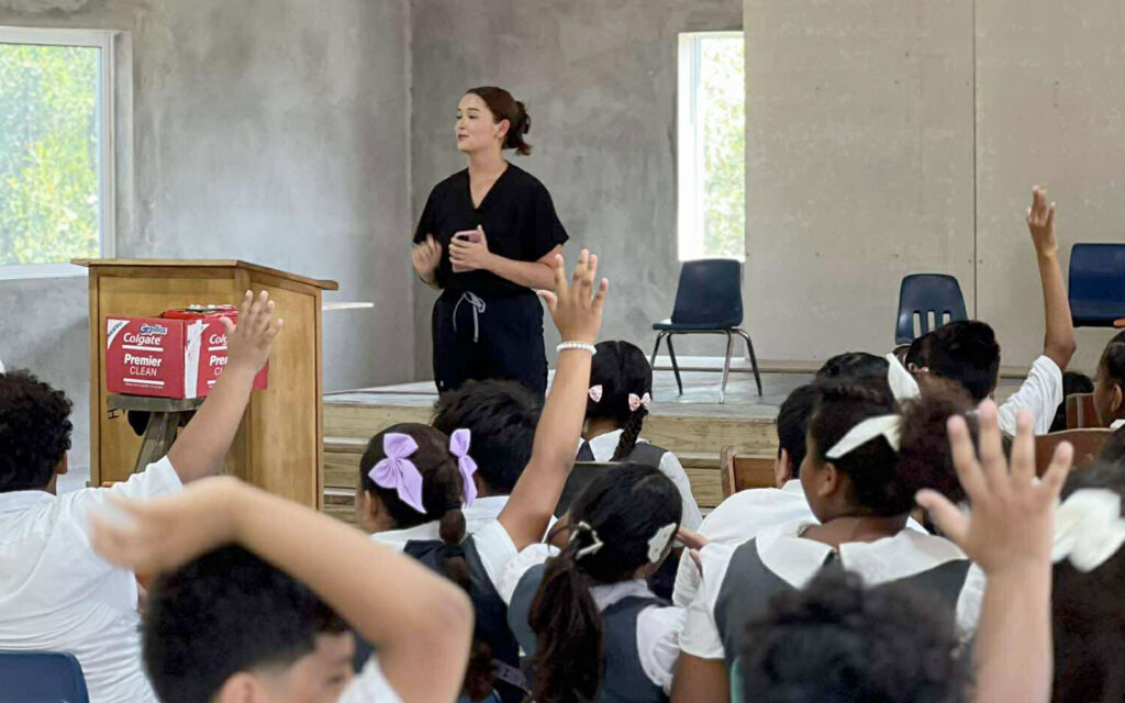 faith edgar smiles for belize