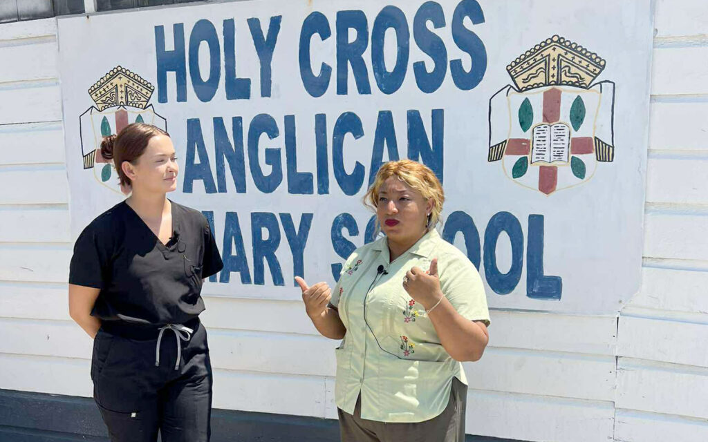 faith edgar smiles for belize