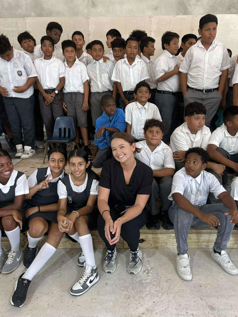 faith edgar smiles for belize