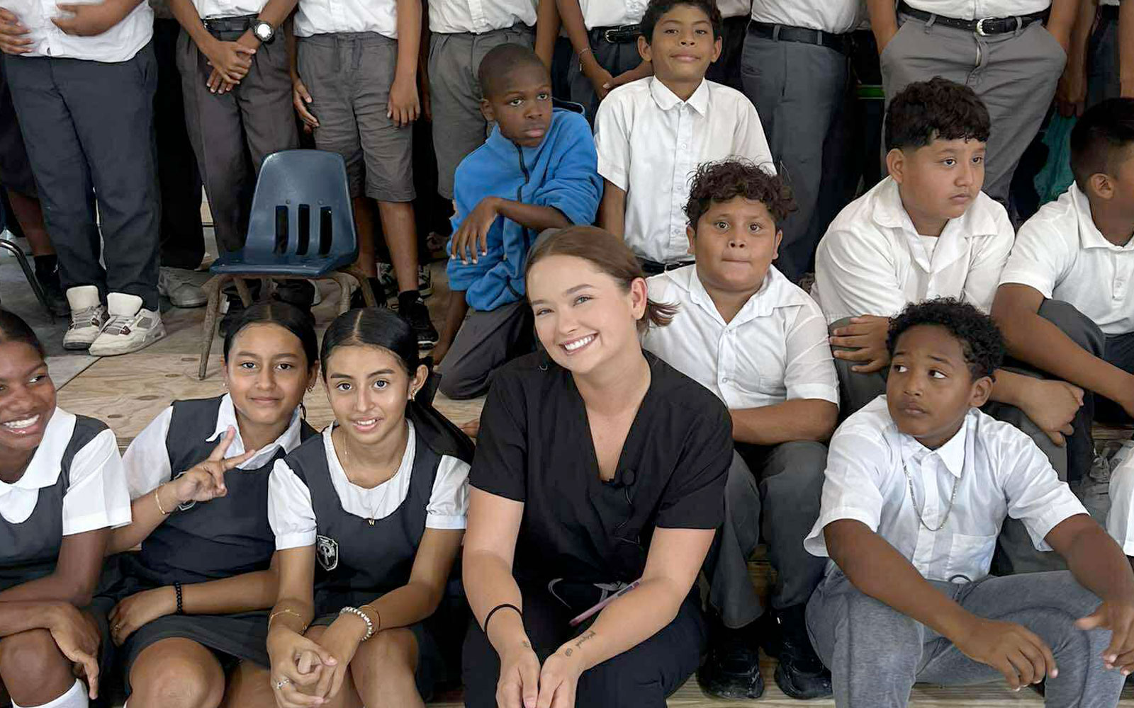 faith edgar smiles for belize