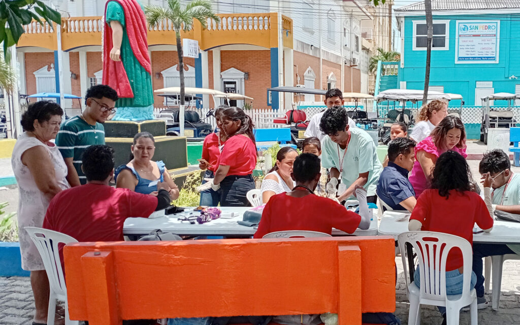 san pedro roman catholic church blood donors drive