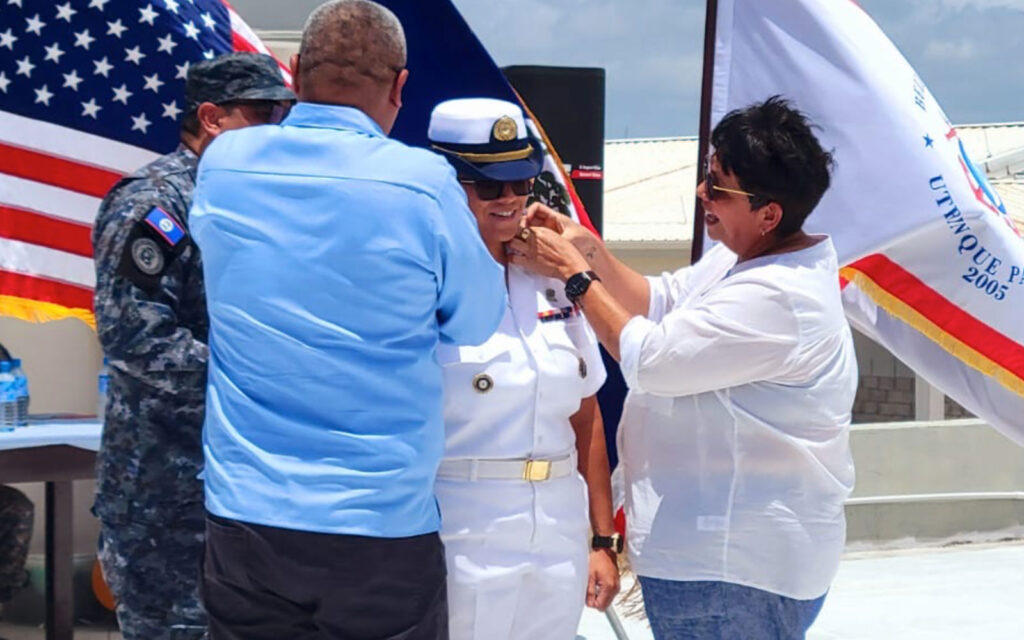 alma pinelo belize coast guard