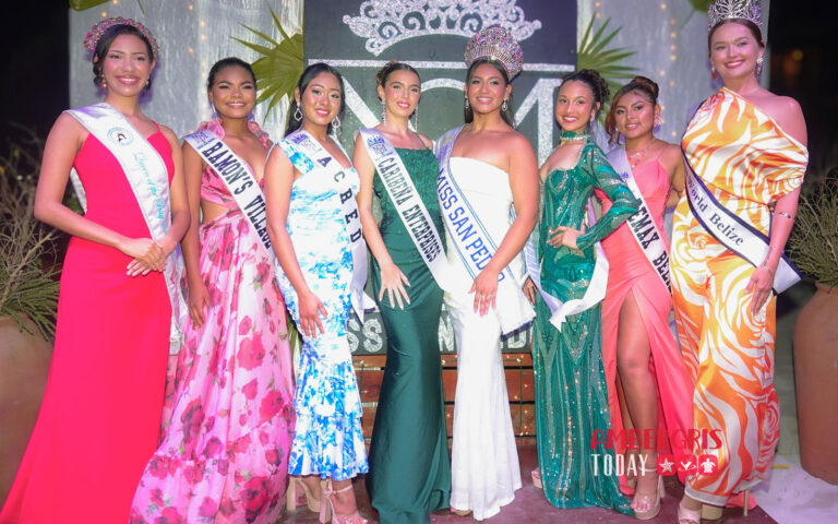 miss san pedro sashing ceremony